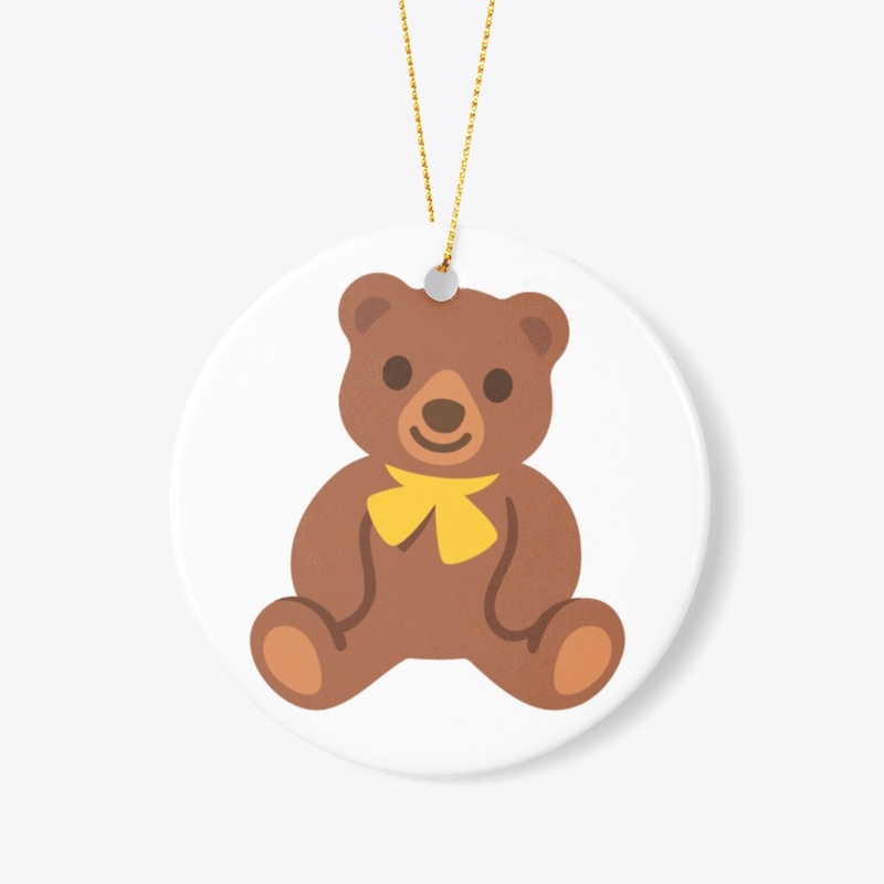 Cute teddy locket