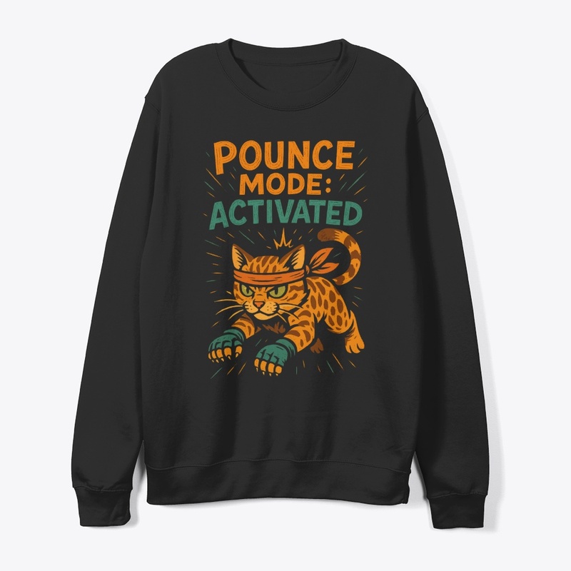 Pounce Mode: Activated - Bengal Cat 