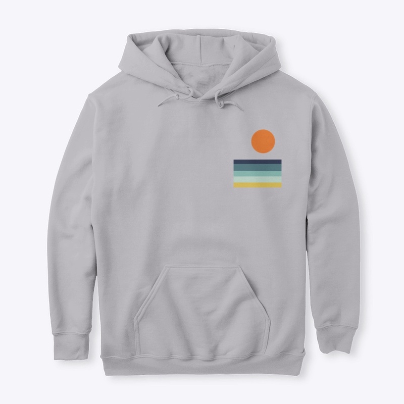 Minimalist Retro Sunset