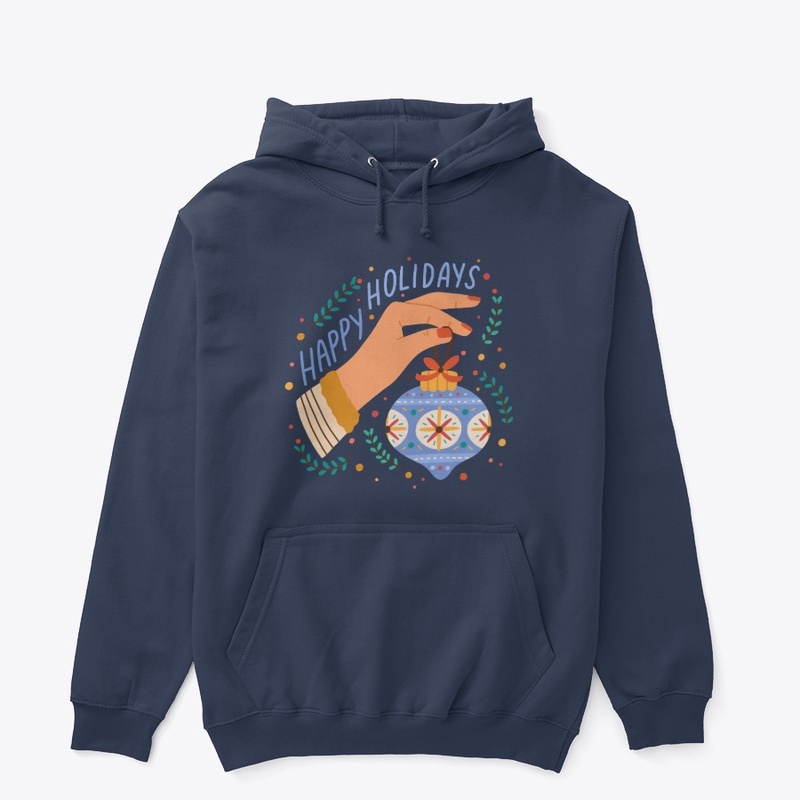 Happy Holiday And Festive Hoodie