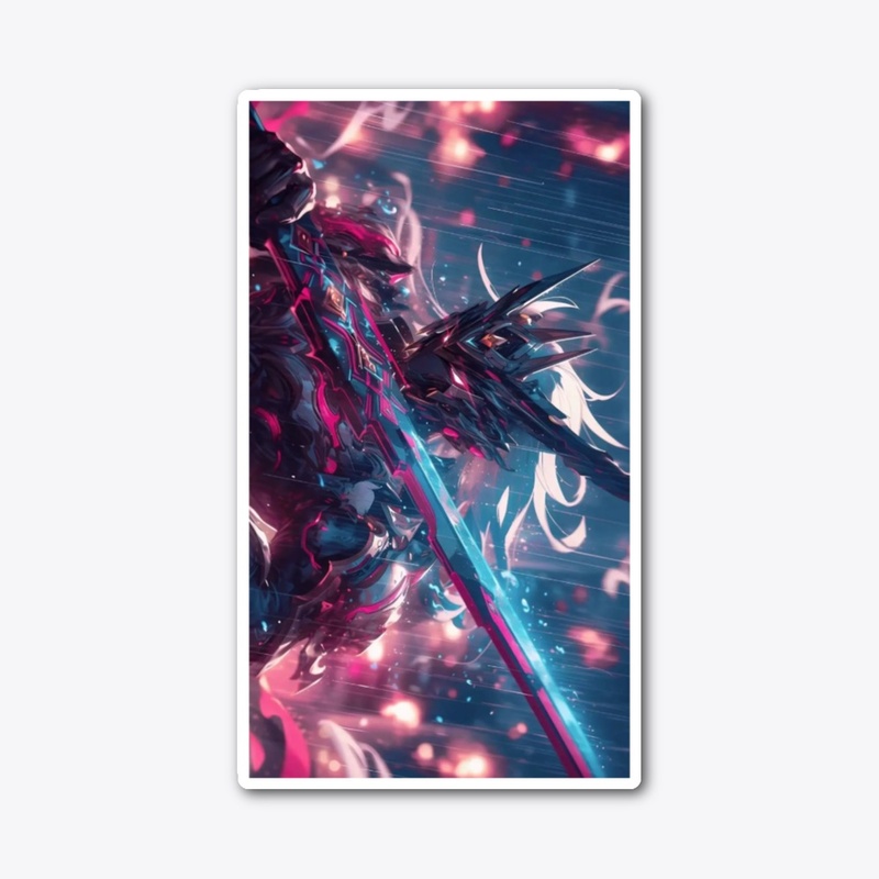 Neon Mech – Cyber Samurai Drop