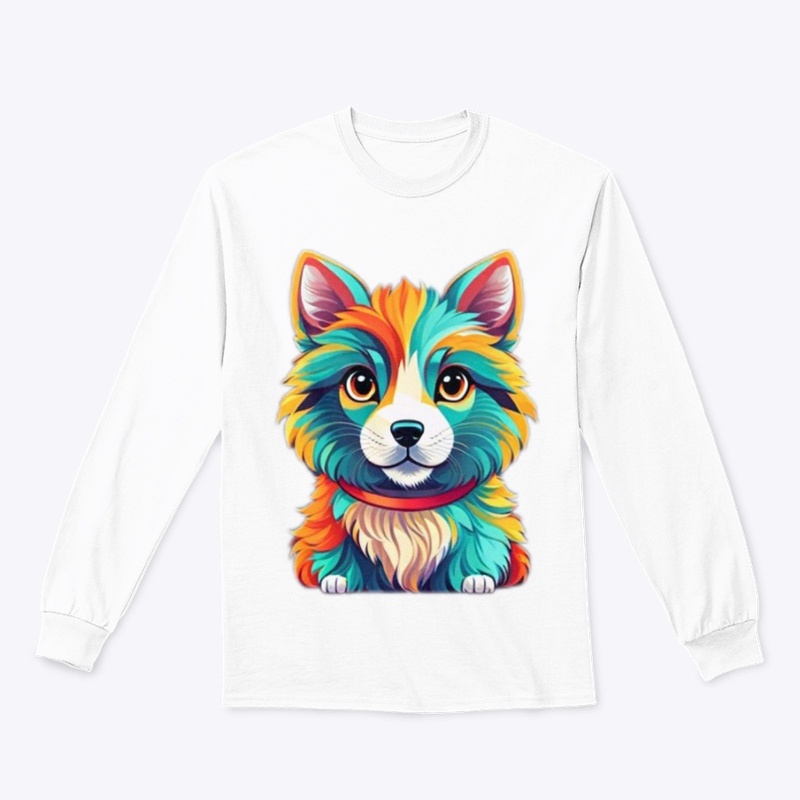 DOG DAZZLE: Vibrant Sweatshirt