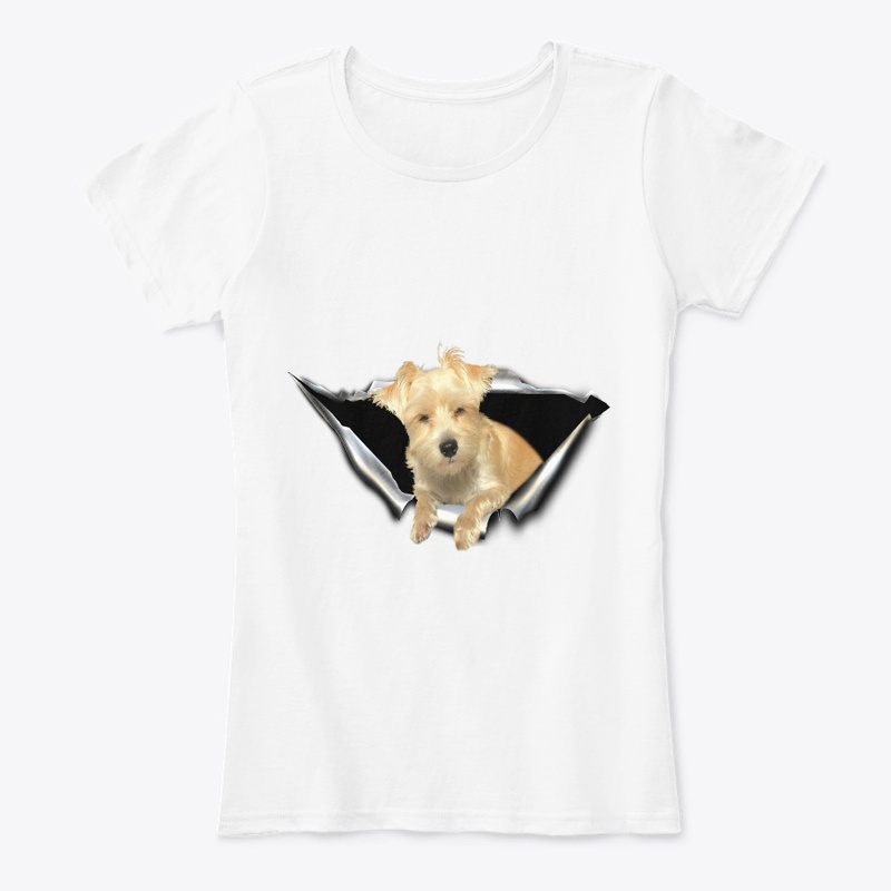 morkie 3D Car sticker