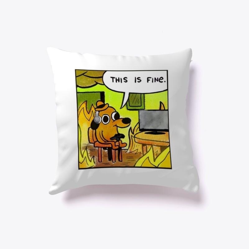 "This is Fine" - Gamer Shirt