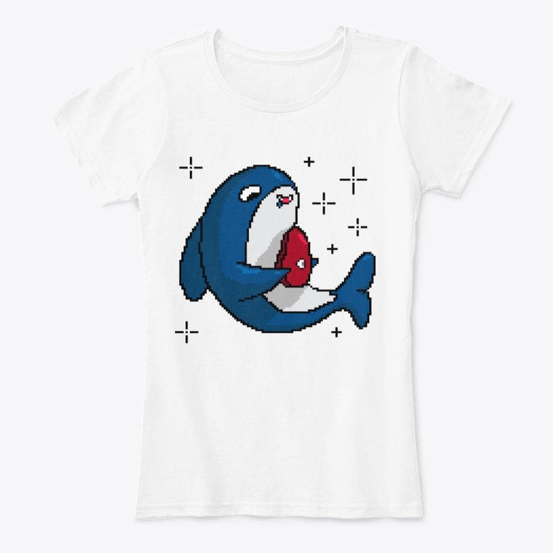 cute dot shark