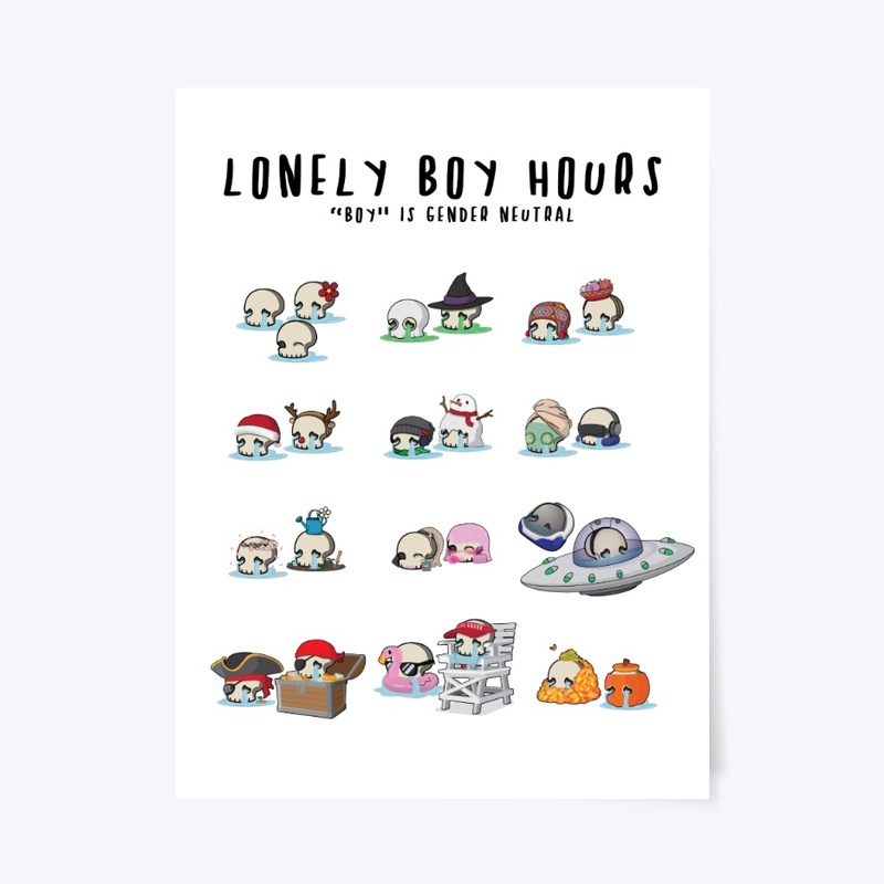 Lonely Boy Hours 1 Year Poster
