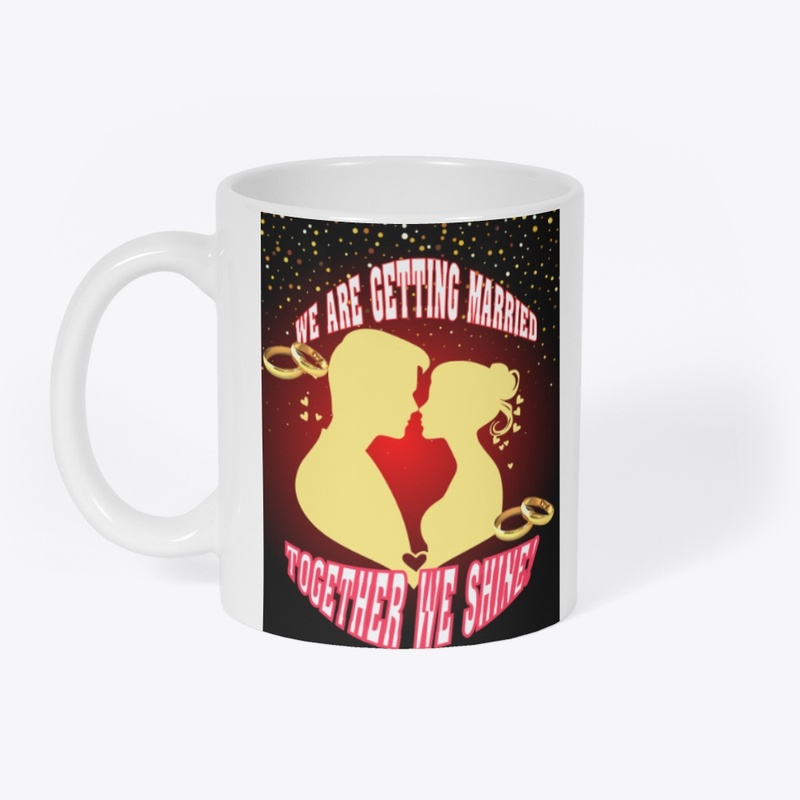 groom and bride's t-shirt