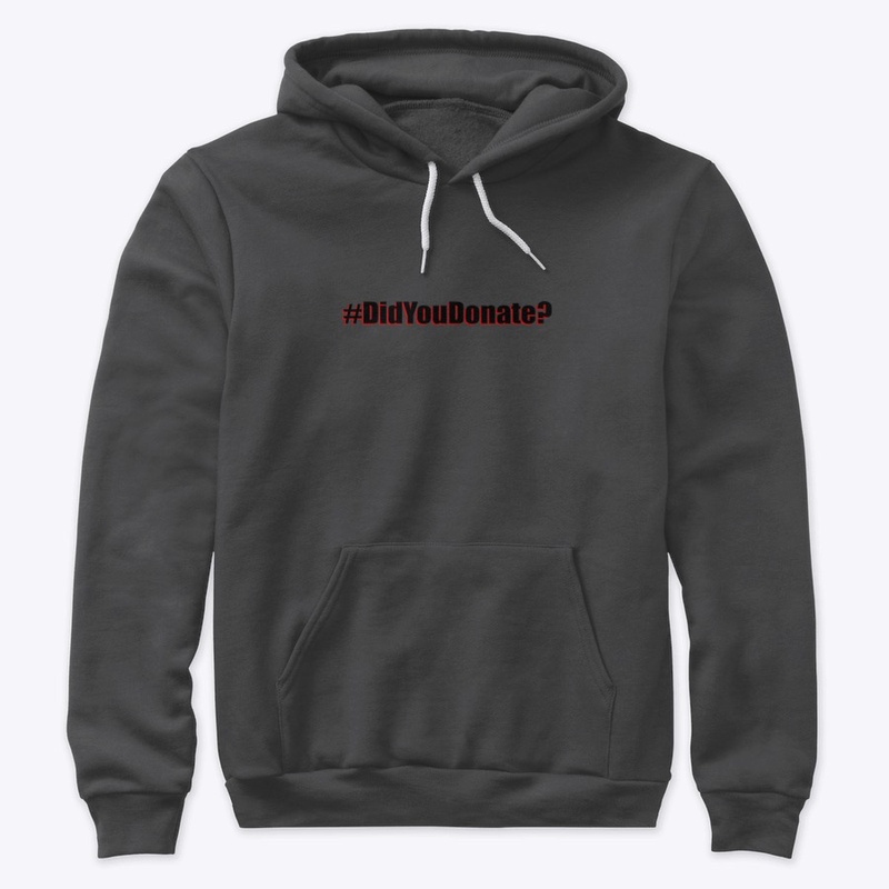 Did You Donate Black Logo