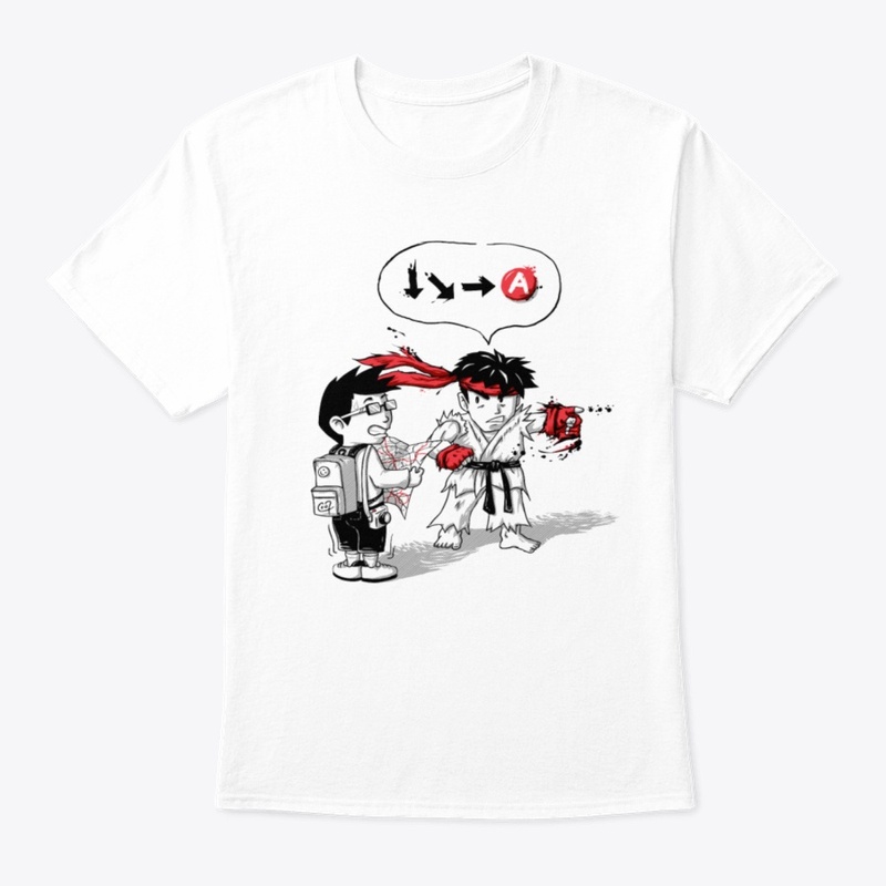 Funny Video Games T-Shirt Fighter