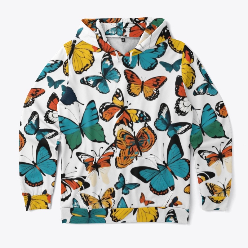 Fluttering Splendor: Vibrant Butterfly