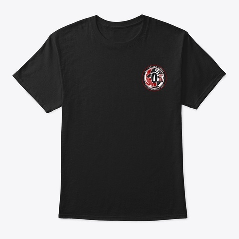 Kenjutsu World T Shirt Design 2 Black T-Shirt Front