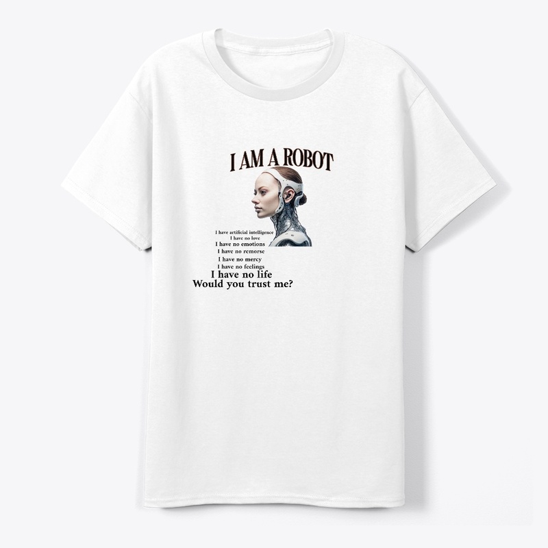 I AM A ROBOT  WOULD YOU TRUST ME?