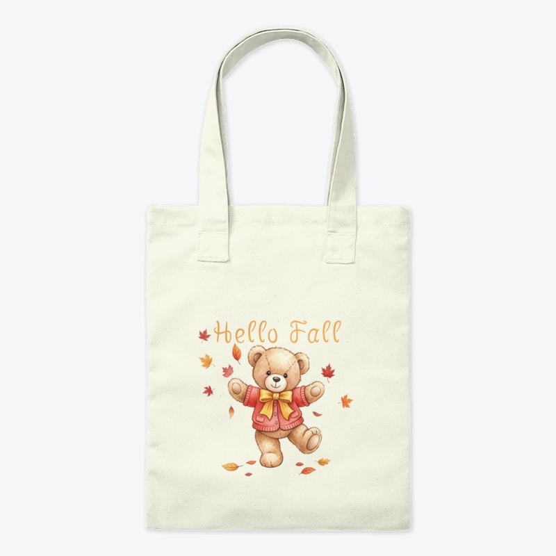 Hello Fall, Fall Teddy Bear
