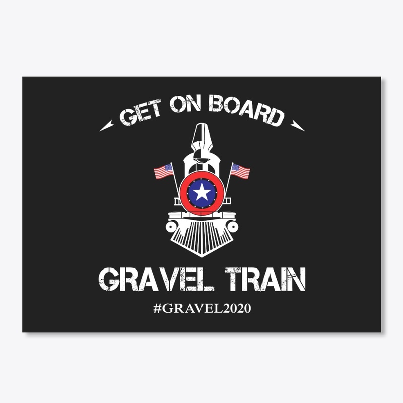 Get On Board Mike Gravel Train Shirt