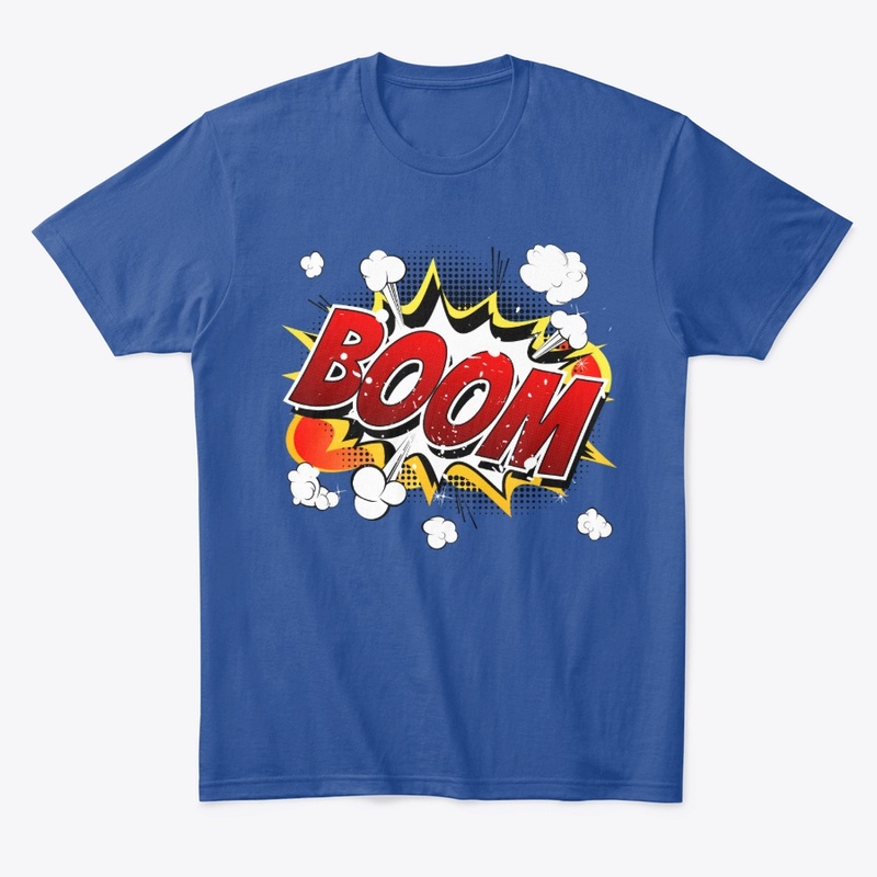 BOOM Comic Comfort Tee | Blotchbit
