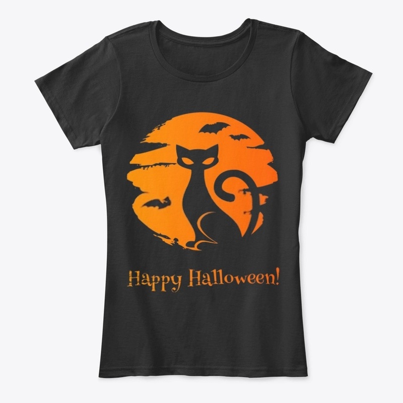 Cat Happy Halloween T-Shirt