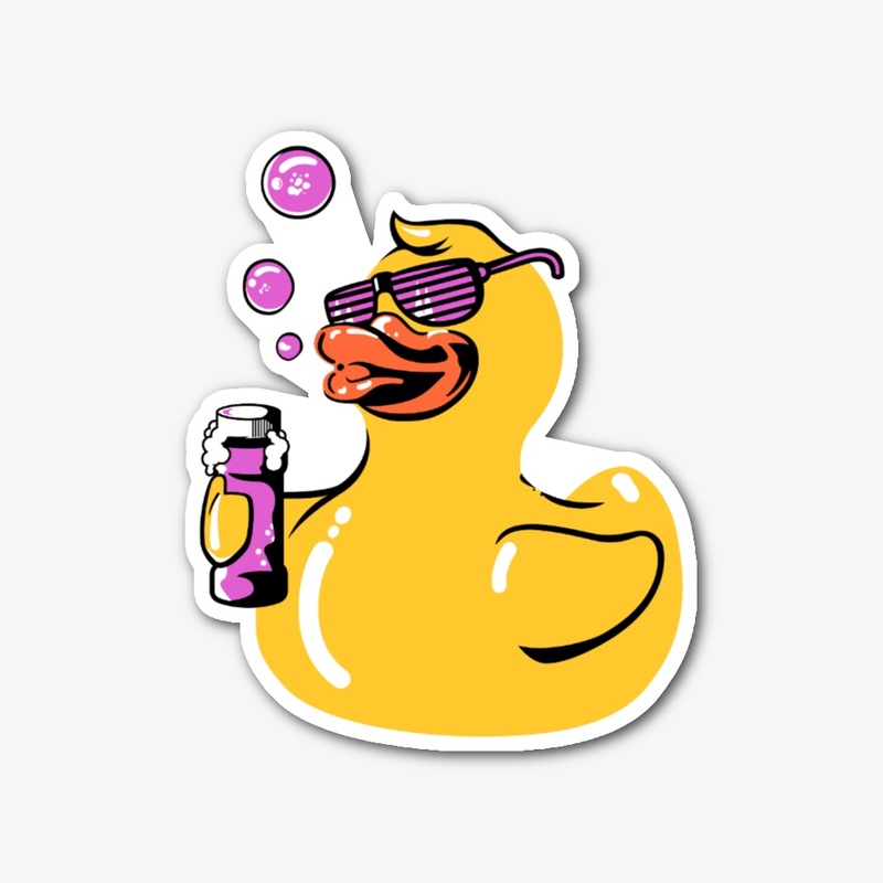 Rubber Bubble Ducky