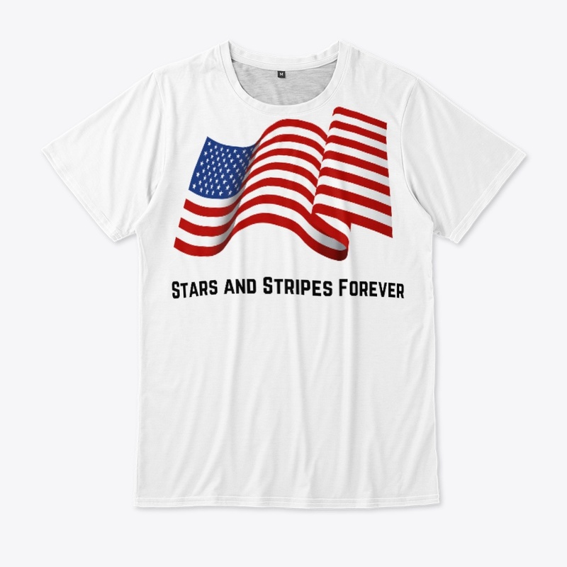 USA White T-shirt