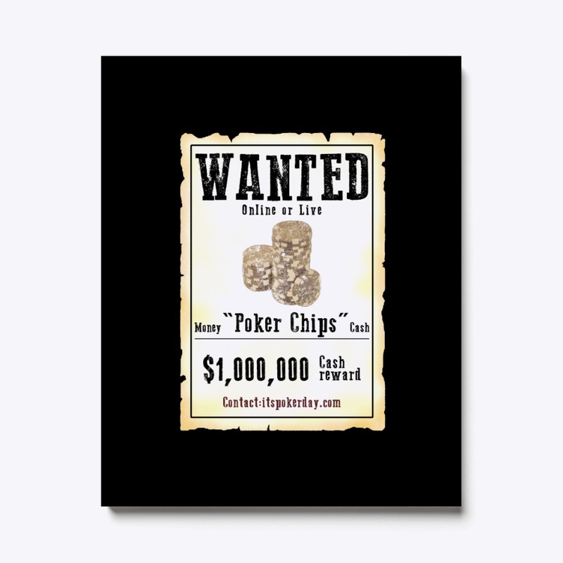 Wanted Poker Chips