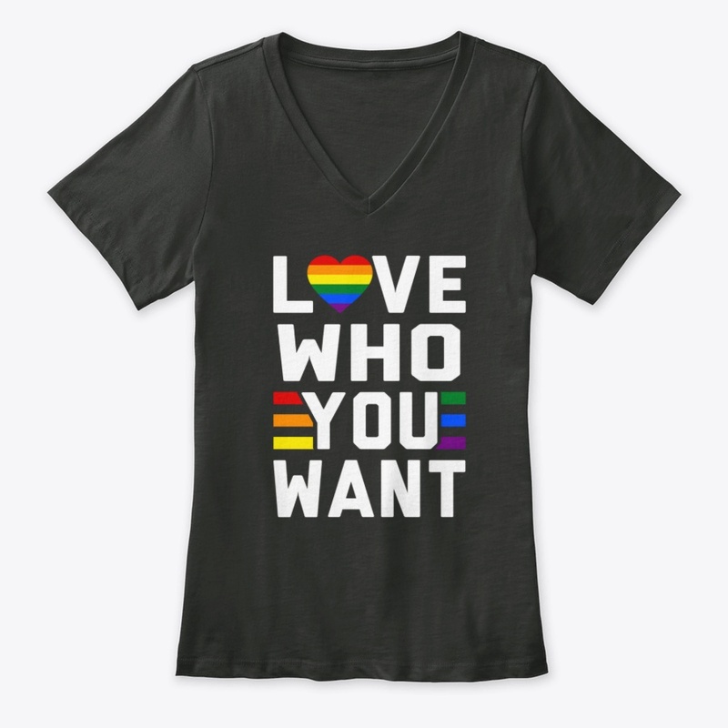 Love Who You Want LGBT Gay Pride