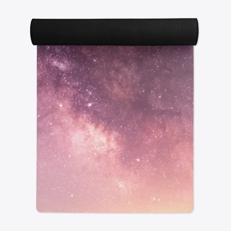 Space Themed Yoga Mat