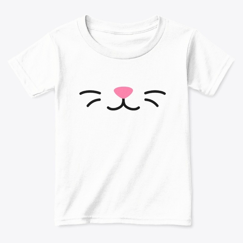 Cat lips face black