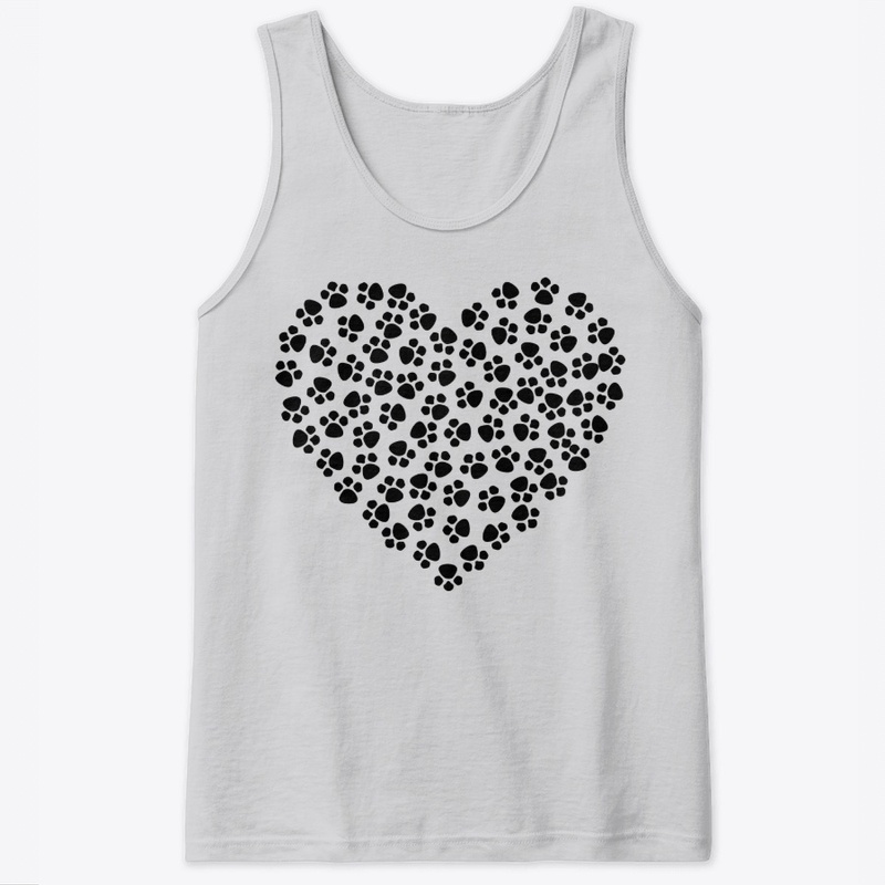 I love my dog heart t-shirt