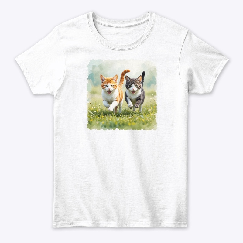 two cats