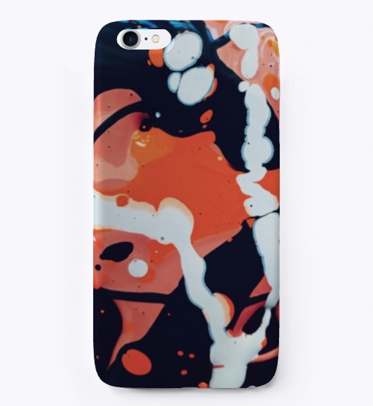 Abstract artwork iphone case 