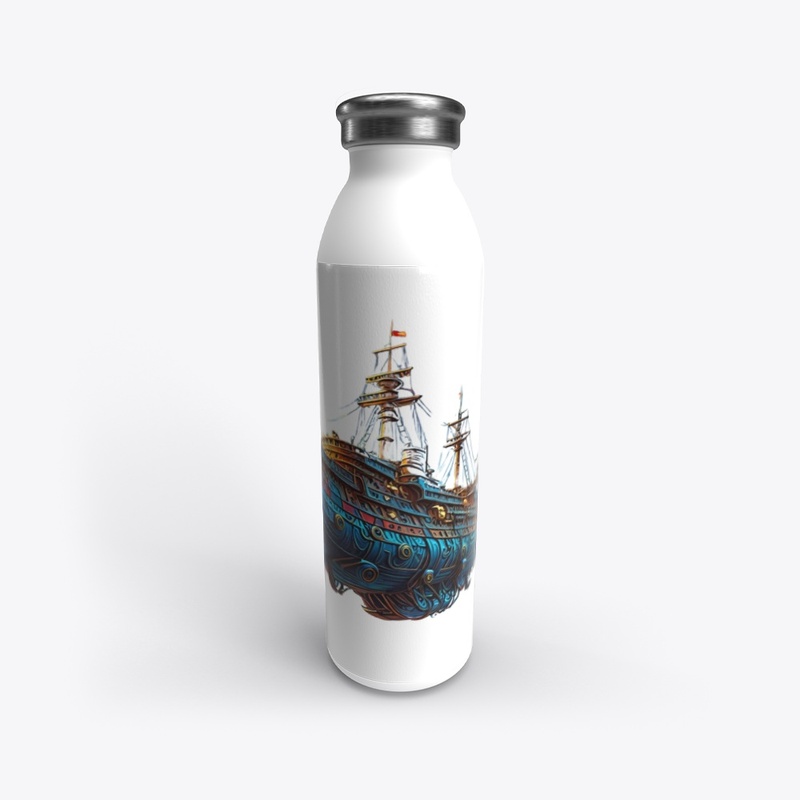 Stainless Water Bottle: "Journey Starts"