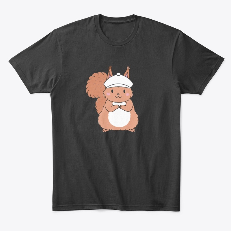 Adorable Squirrel Golfer