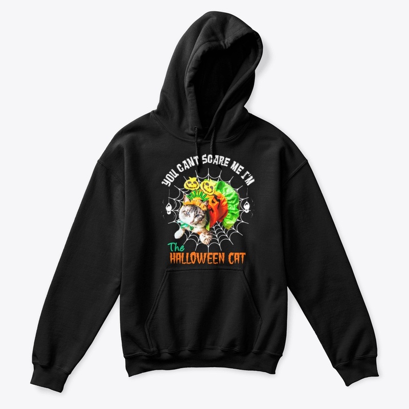 You cant scare me (Halloween t-shirt)