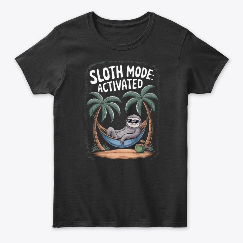  Funny Sloth, Relaxing Sloth Graphic