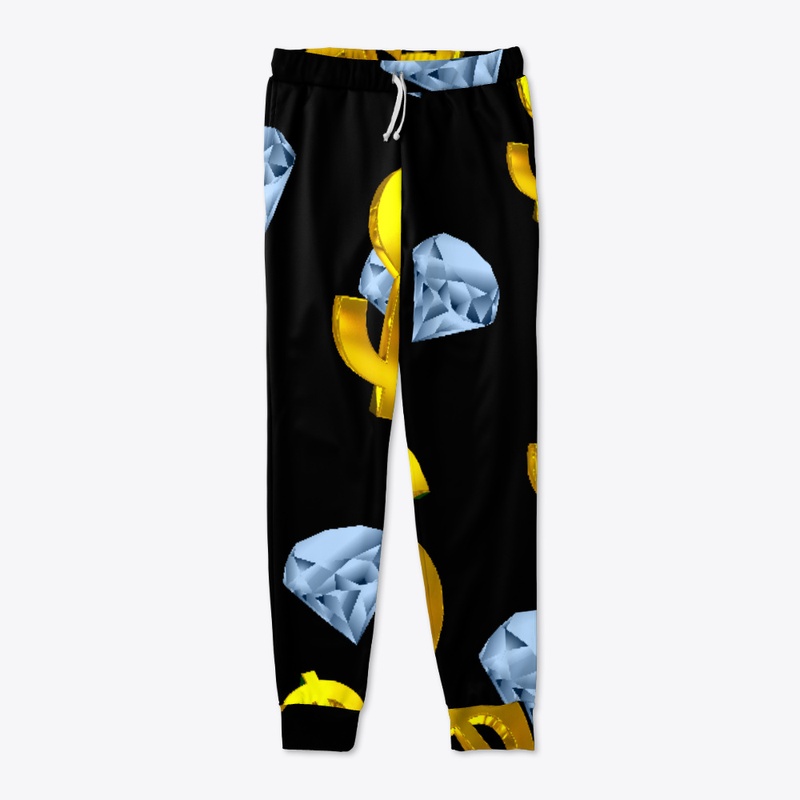 Diamonds and Dollar Signs Pattern