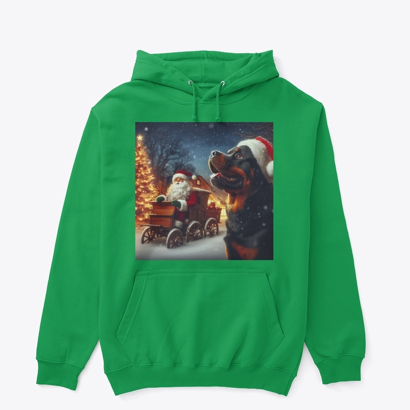 Rottweiler Santa