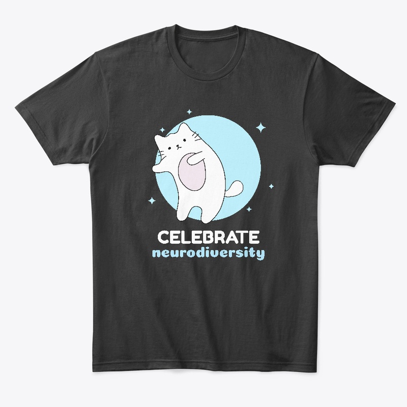Celebrate Neurodiversity Cat