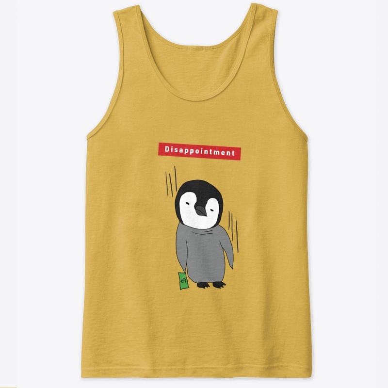 Disappointment -Cute Baby Penguin Design