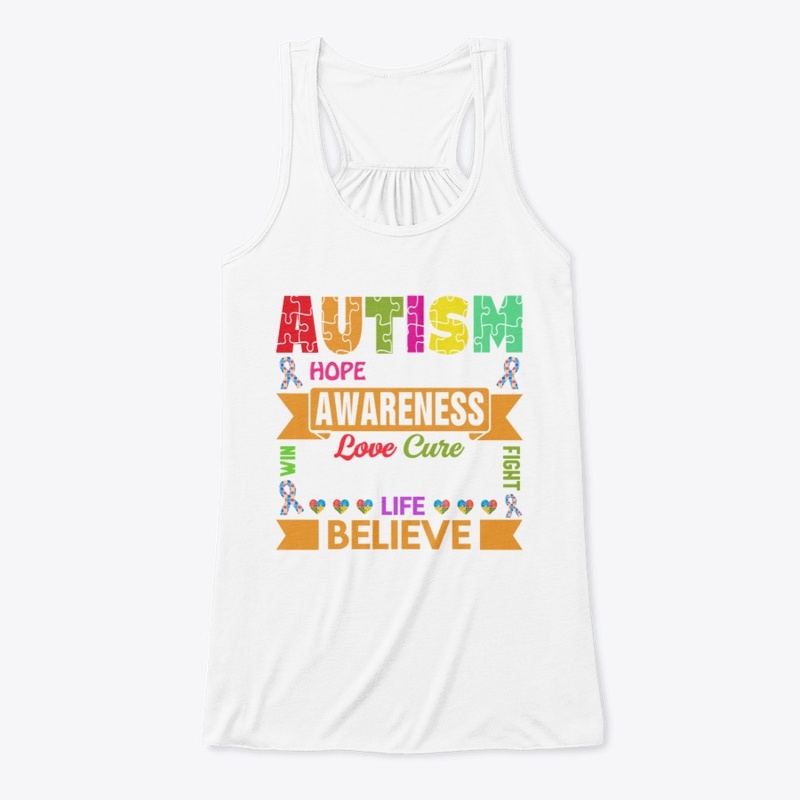 Autism Shirt - HOPE OVERCOME AWARENESS