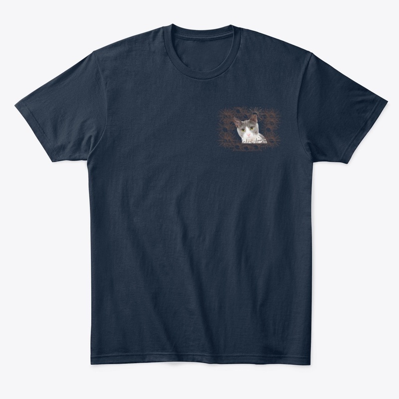 cat art sticker 