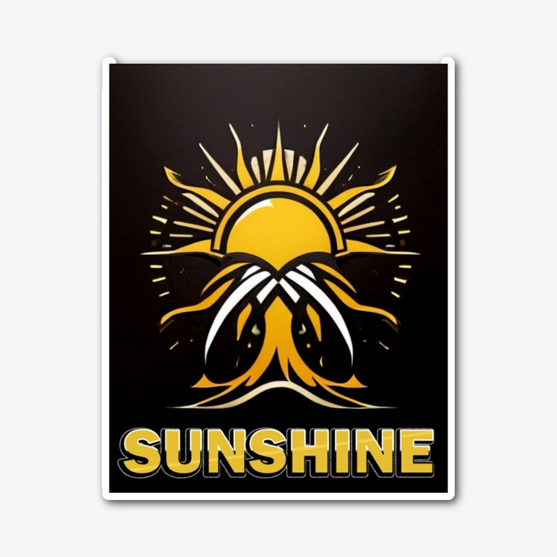 T-shirt design "Sunshine"