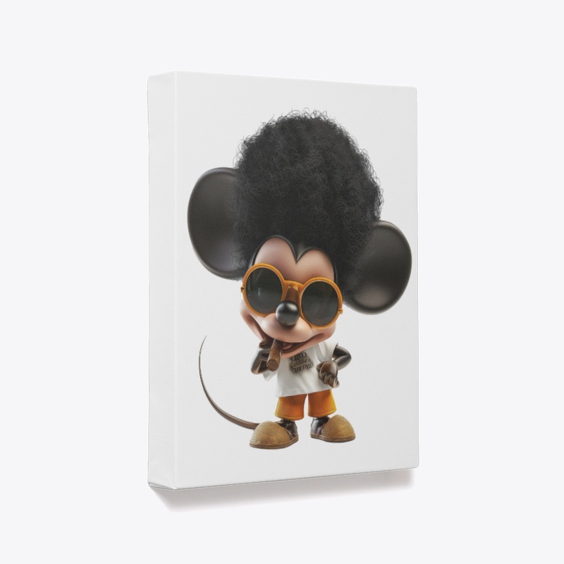 mouse smokes a cigar