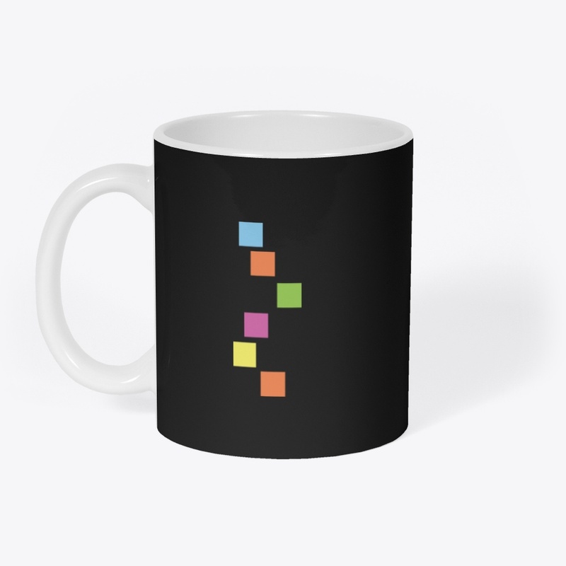 Simple colorful box pattern