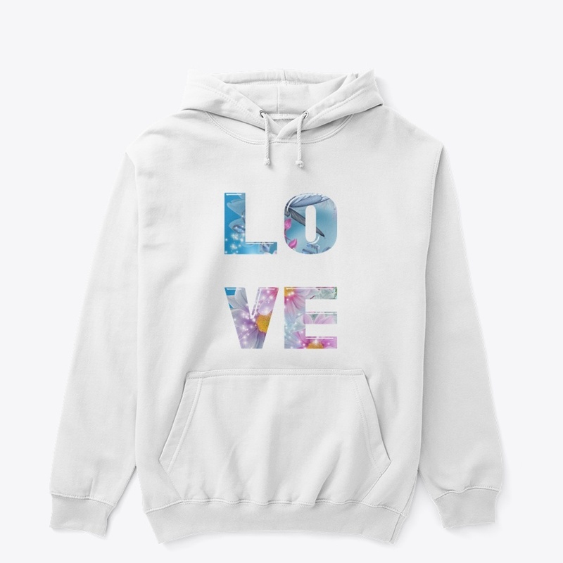 Love Print half and Long Sleeves T-shirt