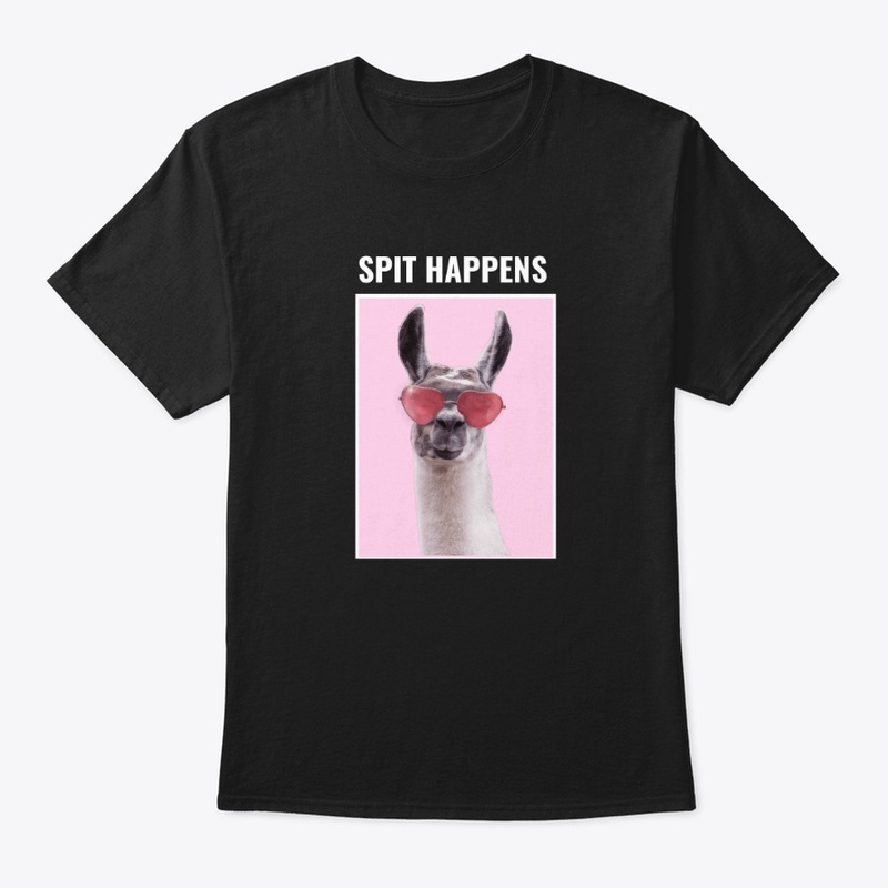 Spit Happens Funny Llama