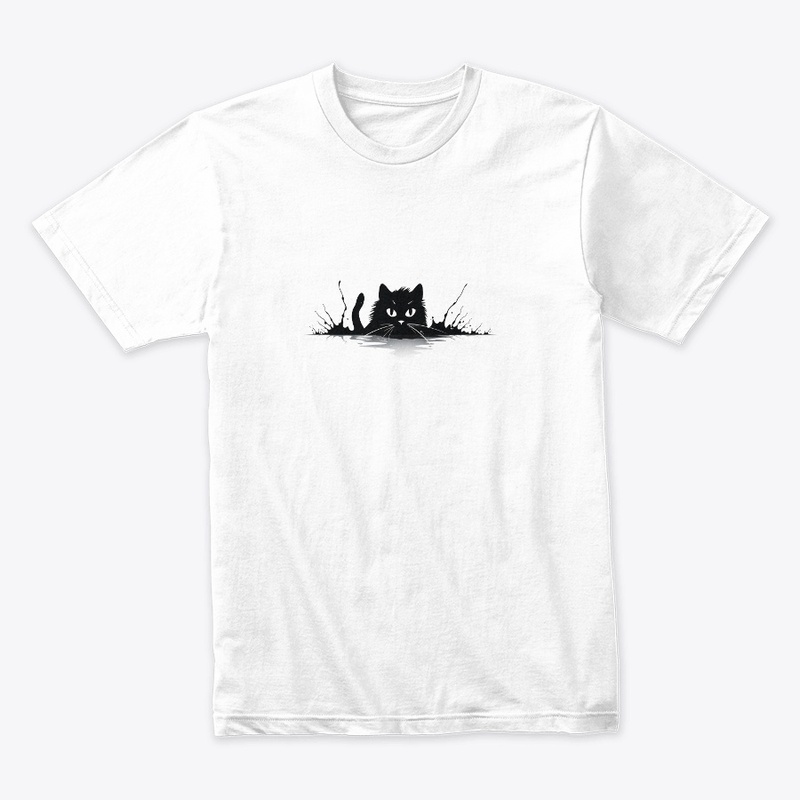 Rorschach Black Cat Inkblot