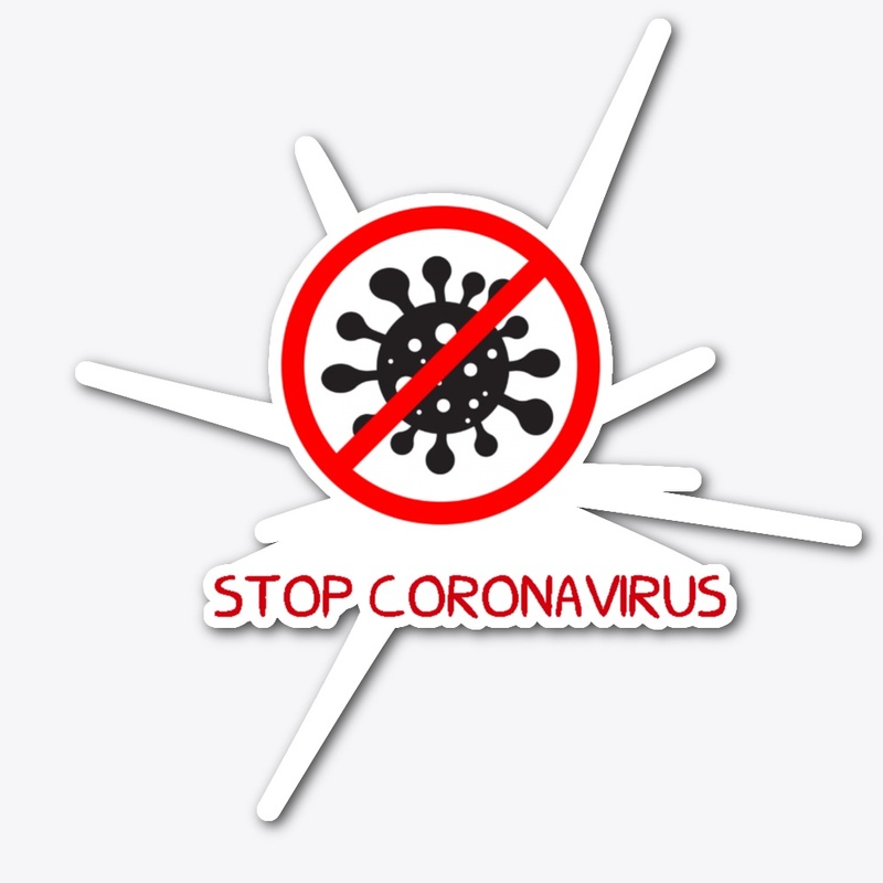 STOP CORONAVIRUS cloth face mask