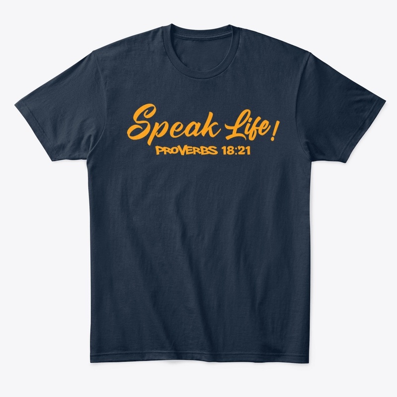 Speak Life! (Orange Ink)