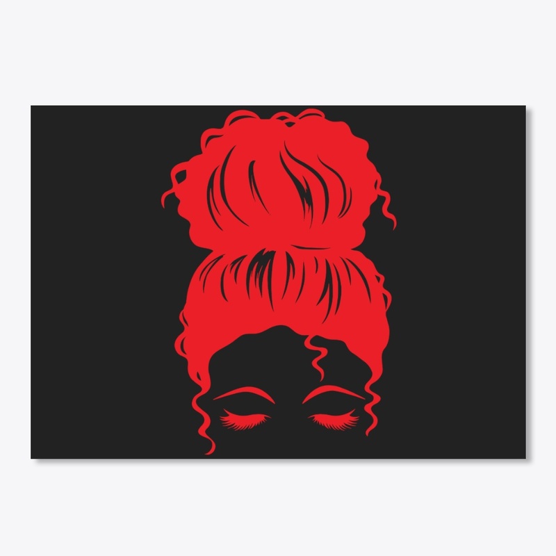 Awesome redhead sticker