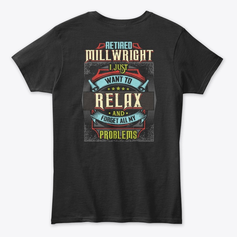 Retired Millwright Relax Hoodie