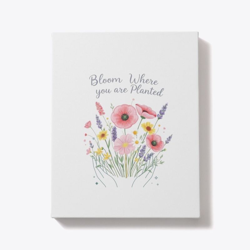 Bloom where you are Planted